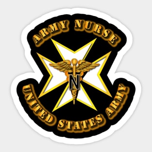 Army Nurse Badge Sticker